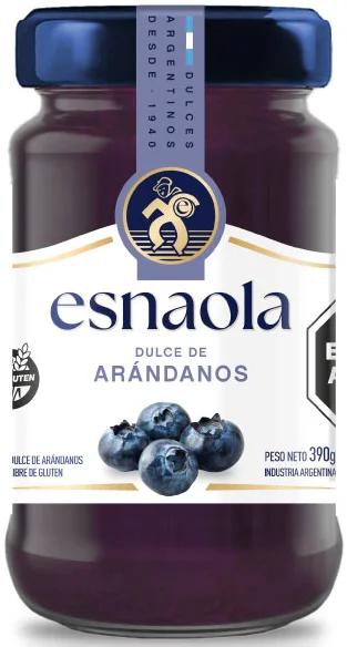Esnaloa mermelada arándanos - Ecomsur