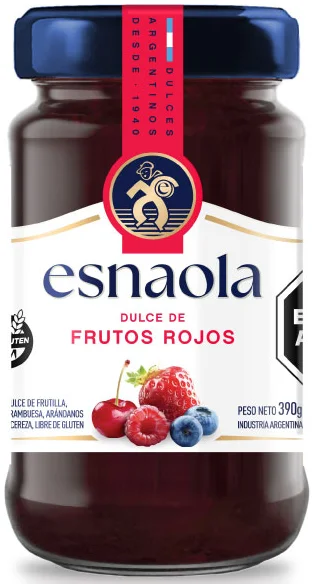Esnaloa mermelada frutos rojos - Ecomsur