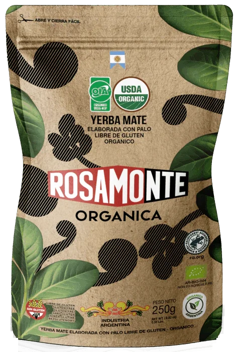 Rosamonte yerba mate orgánica - Ecomsur